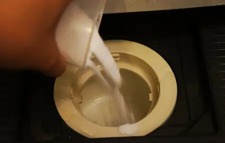 風呂排水口重曹