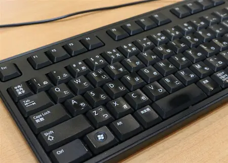 キーボード：洗浄完了