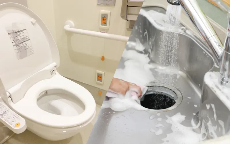 部屋全体を片付ける