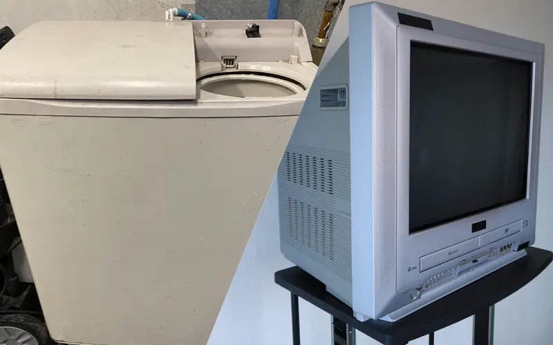 壊れた・古い家電
